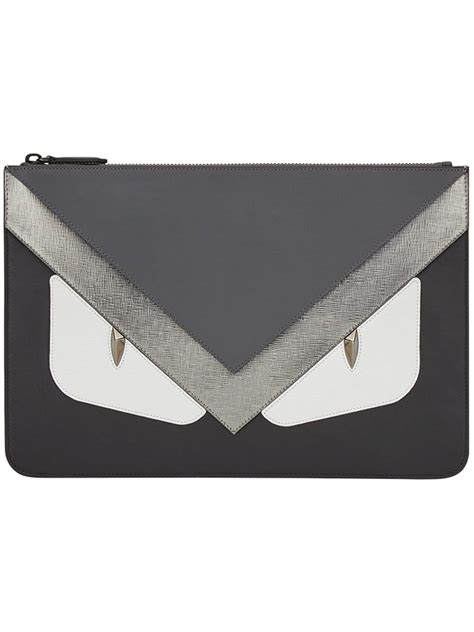 pochette fendi donna occhi|pochette donna fendi.